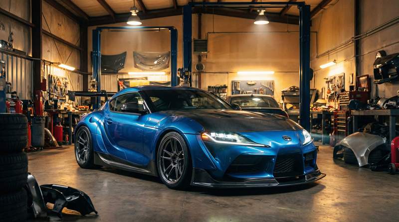 萝莉岛Supra改装视频