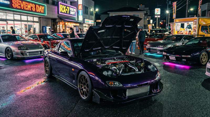 萝莉岛RX-7改装视频