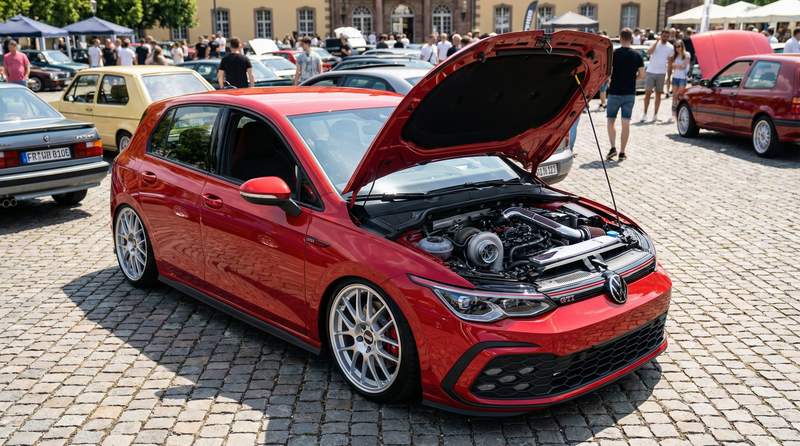 萝莉岛高尔夫GTI改装视频